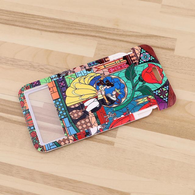 新品 美女と野獣 IDカードホルダーケース < 女性ファッション  新品 美女と野獣 IDカードホルダーケース < 女性ファッションの