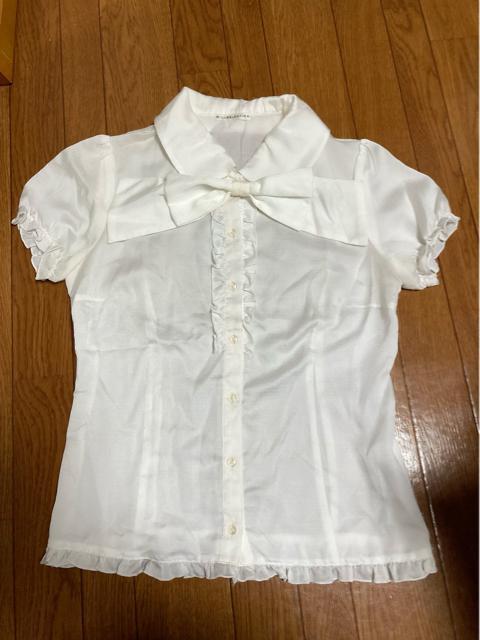 取り外し可能ビッグリボン付き●パフスリーブシャツ●定価9,790円●WILLSELECTIONウェルセレクション●1 < ブランド 取り外し可能ビッグリボン付き●パフスリーブシャツ●定価9,790円●WILLSELECTIONウェルセレクション●1 < ブランドの