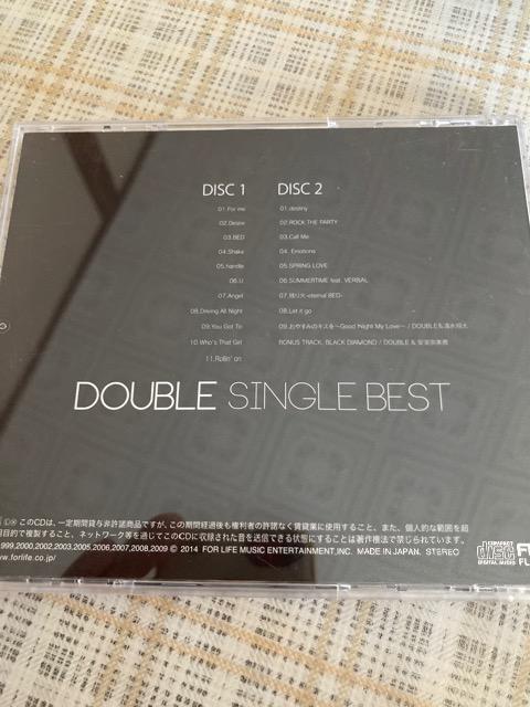 ZCD 2g@double / SINGLES BEST }X^[ _u  ^gObY 