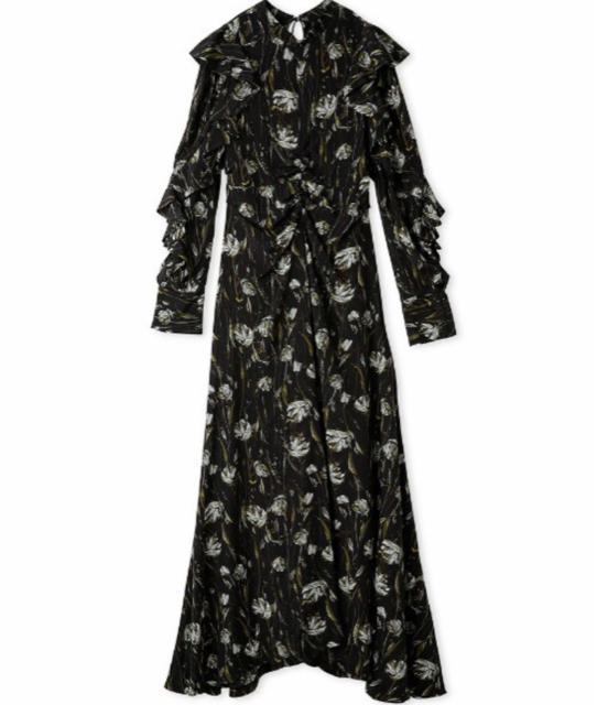 フレイアイディー フリル付きパフスリーブギャザーワンピース < ブランド  フレイアイディー フリル付きパフスリーブギャザーワンピース < ブランドの