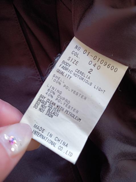 Theory★ステンカラーコート★新品同様★素敵綺麗★これから大活躍★クリーニング済★セオリー★ < 女性ファッション  Theory★ステンカラーコート★新品同様★素敵綺麗★これから大活躍★クリーニング済★セオリー★ < 女性ファッションの