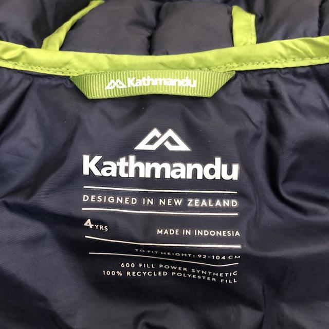 即決 Kathmandu ダウンジャケット 4YRS 92-104cm < キッズ/ベビー  即決 Kathmandu ダウンジャケット 4YRS 92-104cm < キッズ/ベビーの