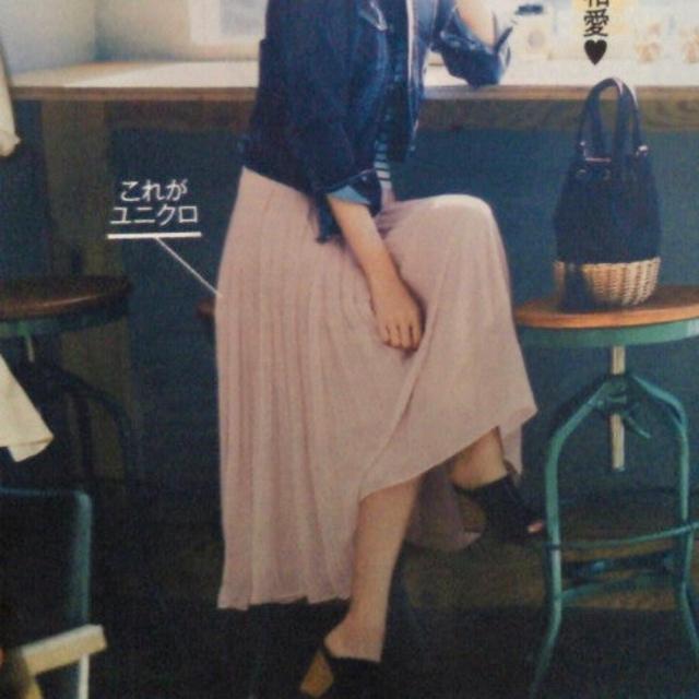 ◆UNIQLO/ユニクロ◆ハイウエストシフォンプリーツスカート★ピンクS*秋コーデ♪美品 < ブランド  ◆UNIQLO/ユニクロ◆ハイウエストシフォンプリーツスカート★ピンクS*秋コーデ♪美品  < ブランドの