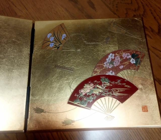 和風デザイン 屏風折りたたみ置時計 < インテリア/ライフ  和風デザイン 屏風折りたたみ置時計 < インテリア/ライフの