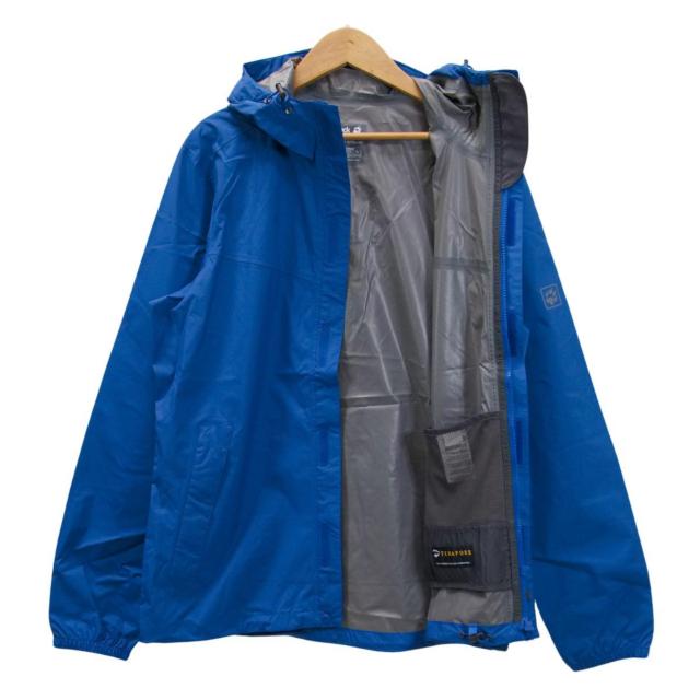 即買☆ジャックウルフスキン CB/XXLサイズ 3Lマウンテンジャケット 送料無料 ブルー 青 防水 防風 透湿 < 男性ファッション 即買☆ジャックウルフスキン CB/XXLサイズ 3Lマウンテンジャケット 送料無料 ブルー 青 防水 防風 透湿 < 男性ファッションの