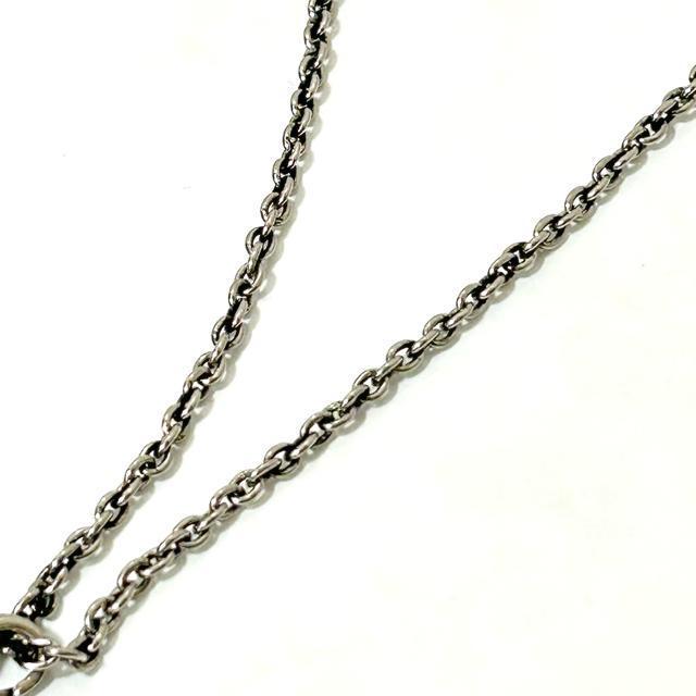 美品 PRADA プラダ ネックレス ハート シルバー ロングチェーン < ブランド 美品 PRADA プラダ ネックレス ハート シルバー ロングチェーン < ブランドの