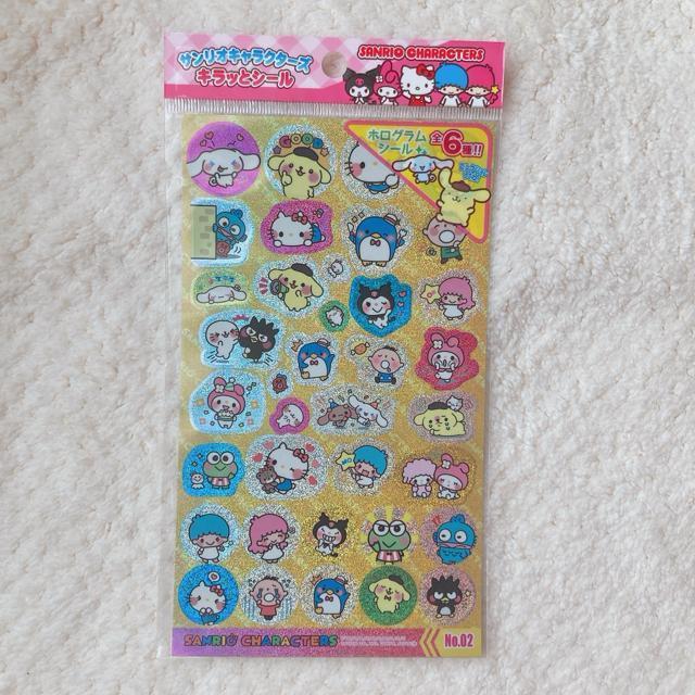 新品 サンリオ ホログラム キラッと シール ステッカー デコ シール帳 No.02 N2m < インテリア/ライフ 新品 サンリオ ホログラム キラッと シール ステッカー デコ シール帳 No.02 N2m < インテリア/ライフの
