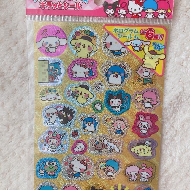 新品 サンリオ ホログラム キラッと シール ステッカー デコ シール帳 No.02 N2m < インテリア/ライフ 新品 サンリオ ホログラム キラッと シール ステッカー デコ シール帳 No.02 N2m < インテリア/ライフの