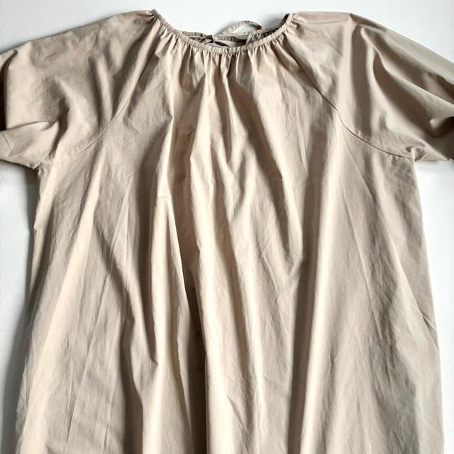 ◆美品◆ドゥドゥ◆大きいサイズ感◆前後2wayマキシワンピース◆ベージュ◆F < ブランド ◆美品◆ドゥドゥ◆大きいサイズ感◆前後2wayマキシワンピース◆ベージュ◆F < ブランドの