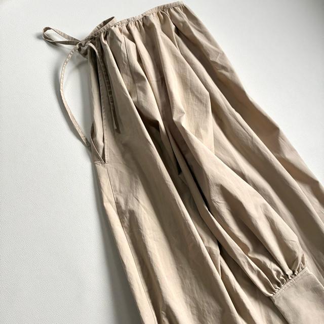 ◆美品◆ドゥドゥ◆大きいサイズ感◆前後2wayマキシワンピース◆ベージュ◆F < ブランド ◆美品◆ドゥドゥ◆大きいサイズ感◆前後2wayマキシワンピース◆ベージュ◆F < ブランドの