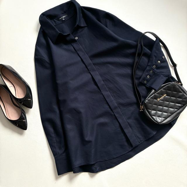 �����i���傫���T�C�Y��INDIVI���R�b�g���V���c�`���j�b�N���l�C�r�[��LL �� �u�����h�� 