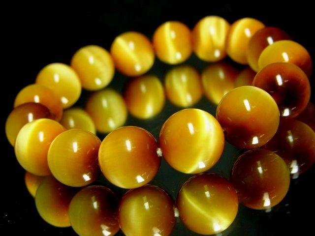 ゴールデンタイガーアイ黄金虎目石§12ミリ§天然石数珠 < 女性アクセサリー/時計 ゴールデンタイガーアイ黄金虎目石§12ミリ§天然石数珠 < 女性アクセサリー/時計の