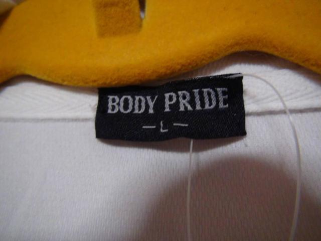BODY PRIDEのポロシャツ(L)ホワイト新品タグ付き!。2 < 男性ファッション BODY PRIDEのポロシャツ(L)ホワイト新品タグ付き!。2 < 男性ファッションの
