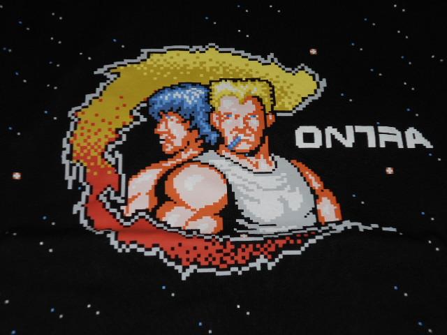 UNIQLO ザ ゲームピクセルズ 半袖Tシャツ 魂斗羅 ブラック XS < ブランド UNIQLO ザ ゲームピクセルズ 半袖Tシャツ 魂斗羅 ブラック XS < ブランドの