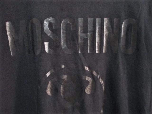 ☆MOSCHINO モスキーノ ロゴ プリント Tシャツ/メンズ/ブラック☆国内正規品☆新作モデル < ブランド ☆MOSCHINO モスキーノ ロゴ プリント Tシャツ/メンズ/ブラック☆国内正規品☆新作モデル < ブランドの