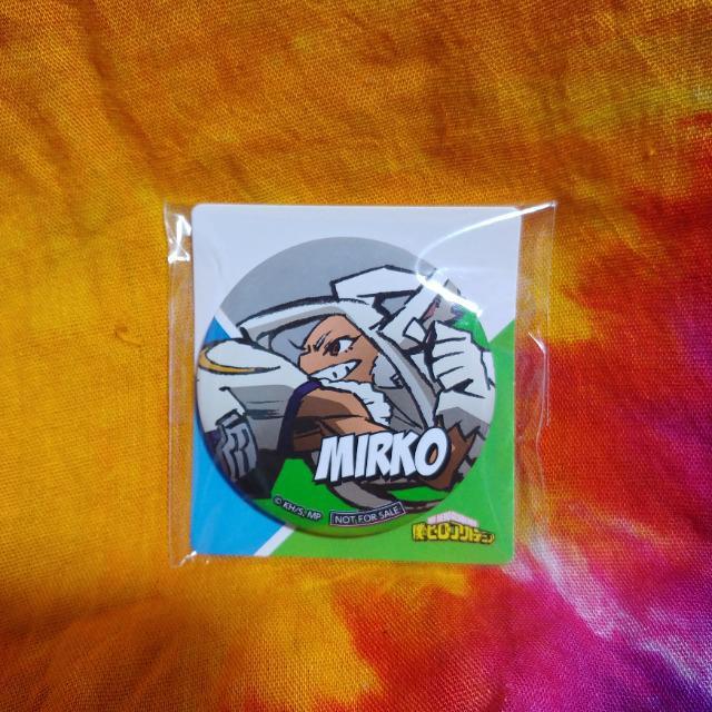 □僕のヒーローアカデミア□MIRKO□缶バッジ□ < アニメ/コミック/キャラクター  □僕のヒーローアカデミア□MIRKO□缶バッジ□  < アニメ/コミック/キャラクターの