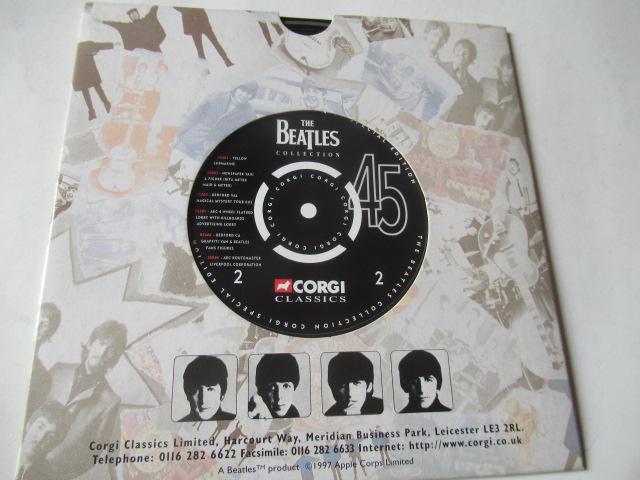 ザ・ビートルズのメモラビア     CORGI社のPRグッズ < CD/DVD/ビデオ  ザ・ビートルズのメモラビア     CORGI社のPRグッズ < CD/DVD/ビデオの