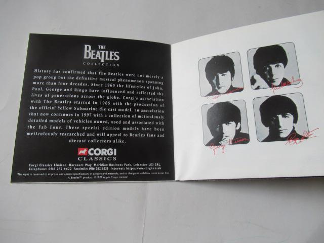 ザ・ビートルズのメモラビア     CORGI社のPRグッズ < CD/DVD/ビデオ  ザ・ビートルズのメモラビア     CORGI社のPRグッズ < CD/DVD/ビデオの