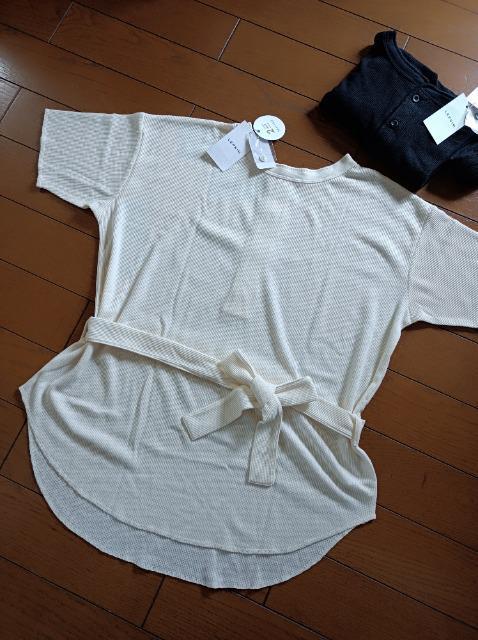 定価約4000円★LEPSIM★ワッフル2WAY TU★新品タグ付き★素敵綺麗★4WAY★ < 女性ファッション  定価約4000円★LEPSIM★ワッフル2WAY TU★新品タグ付き★素敵綺麗★4WAY★ < 女性ファッションの