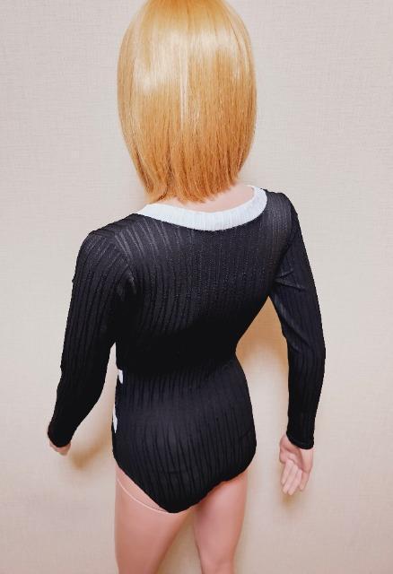 特大2L☆光沢つるAバイカラー×カシュクールの長袖レオタード7241☆3点で即落 < レジャー/スポーツ  特大2L☆光沢つるAバイカラー×カシュクールの長袖レオタード7241☆3点で即落 < レジャー/スポーツの