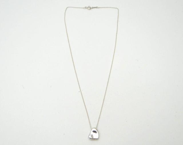 ティファニー エルサ・ペレッティ フルハート ビーン ネックレス ペンダント SV925<USED>【送料無料】 < ブランド ティファニー エルサ・ペレッティ フルハート ビーン ネックレス ペンダント SV925<USED>【送料無料】 < ブランドの