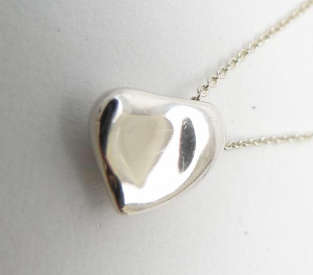 ティファニー エルサ・ペレッティ フルハート ビーン ネックレス ペンダント SV925<USED>【送料無料】 < ブランド ティファニー エルサ・ペレッティ フルハート ビーン ネックレス ペンダント SV925<USED>【送料無料】 < ブランドの