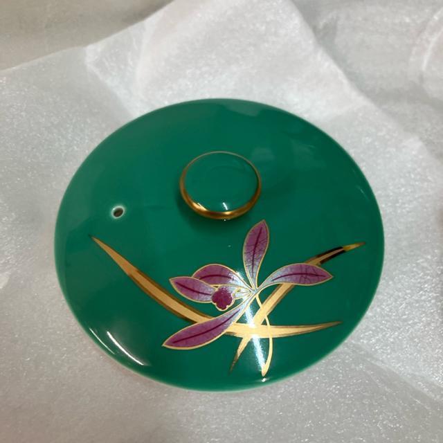 新品 香蘭社 蘭遊 グリーン ピンク 金彩 急須 湯飲み 湯呑み 5個 セット < ホビー  新品 香蘭社 蘭遊 グリーン ピンク 金彩 急須 湯飲み 湯呑み 5個 セット < ホビーの