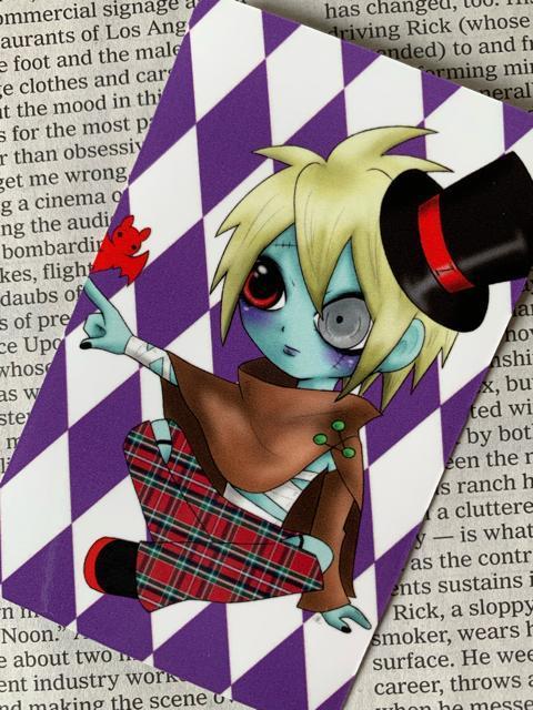 自作イラスト ゾンビ オリジナル ステッカー Suicaサイズ < アニメ/コミック/キャラクター  自作イラスト ゾンビ オリジナル ステッカー Suicaサイズ  < アニメ/コミック/キャラクターの