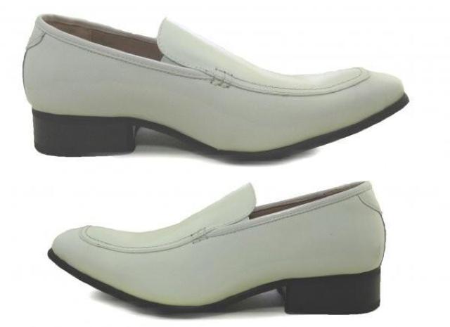 1円~C063新品SARABANDE本革日本製カウレザー/スクエアトゥヴァンプスリッポン24.5a白♂ < 男性ファッション 1円~C063新品SARABANDE本革日本製カウレザー/スクエアトゥヴァンプスリッポン24.5a白♂ < 男性ファッションの