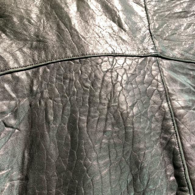 本革 レザー シワ加工 XLサイズ レザージャケット ライダースジャケット 黒 ヴィンテージ ブルゾン アウター < 男性ファッション 本革 レザー シワ加工 XLサイズ レザージャケット ライダースジャケット 黒 ヴィンテージ ブルゾン アウター < 男性ファッションの