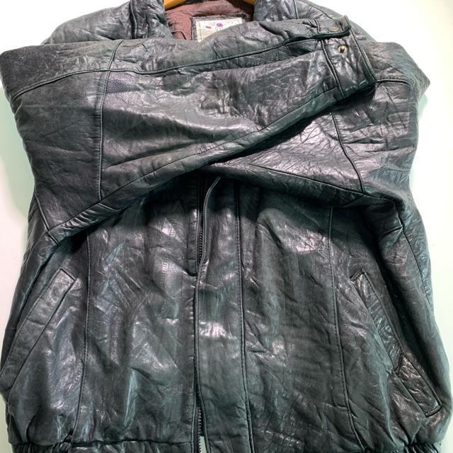 本革 レザー シワ加工 XLサイズ レザージャケット ライダースジャケット 黒 ヴィンテージ ブルゾン アウター < 男性ファッション 本革 レザー シワ加工 XLサイズ レザージャケット ライダースジャケット 黒 ヴィンテージ ブルゾン アウター < 男性ファッションの