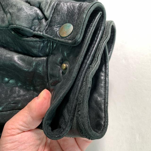 本革 レザー シワ加工 XLサイズ レザージャケット ライダースジャケット 黒 ヴィンテージ ブルゾン アウター < 男性ファッション 本革 レザー シワ加工 XLサイズ レザージャケット ライダースジャケット 黒 ヴィンテージ ブルゾン アウター < 男性ファッションの