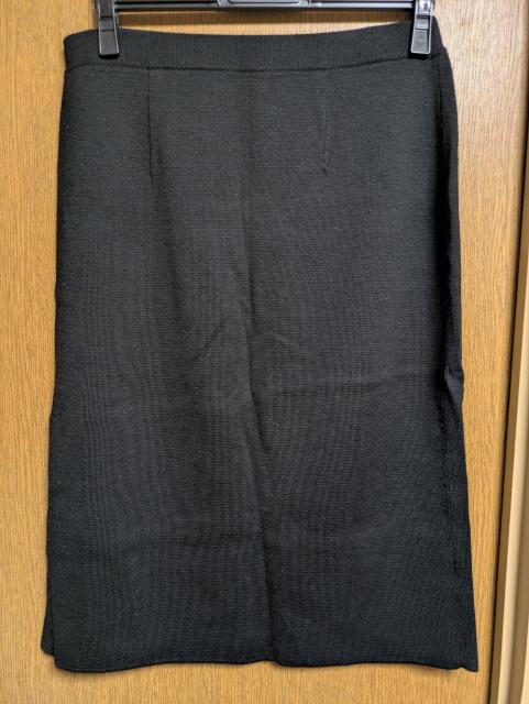 アンタイトル黒ウール混ストレッチタイトスカート大きいサイズ411号12号LLウエストゴムタイトスカートセットアップ可能ニットアップ < ブランド アンタイトル黒ウール混ストレッチタイトスカート大きいサイズ411号12号LLウエストゴムタイトスカートセットアップ可能ニットアップ < ブランドの