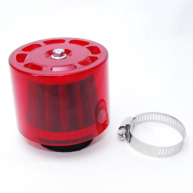 スケルトン エアークリーナー 35mm ストレート レッド エアフィルター パワーフィルター エアークリーナー エアーフィルター < 自動車/バイク スケルトン エアークリーナー 35mm ストレート レッド エアフィルター パワーフィルター エアークリーナー エアーフィルター < 自動車/バイク