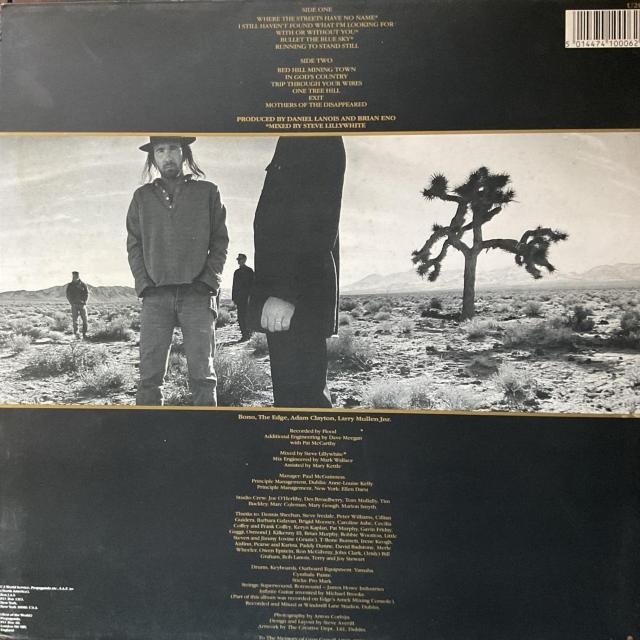 U2 / The Joshua Tree (�U�E�W���V���A�E�g�D���[) LP���R�[�h ���� ���b�N �`���I�A���o�� �� CD/DVD/�r�f�I�� 