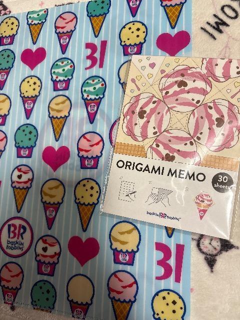 サーティワン★クリアファイル&メモ帳セット < ホビー サーティワン★クリアファイル&メモ帳セット < ホビーの