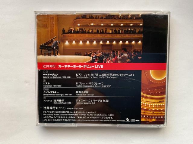 �҈�L�s �J�[�l�M�[�E�z�[���E�f�r���[�E���C�u NOBUYUKI TSUJII CARNEGIE HALL DEBUT LIV �� CD/DVD/�r�f�I�� 