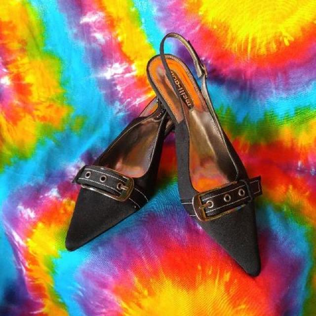Cool(o´▽`o)バックバンド付ローヒールパンプス■L■新品■ < 女性ファッション  Cool(o´▽`o)バックバンド付ローヒールパンプス■L■新品■  < 女性ファッションの