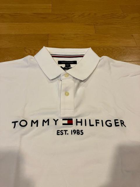 TOMMY HILFIGER  半袖カノコポロシャツ 大きいsizeXXL 白  トミーヒルフィガー < 男性ファッション  TOMMY HILFIGER  半袖カノコポロシャツ 大きいsizeXXL 白  トミーヒルフィガー < 男性ファッションの