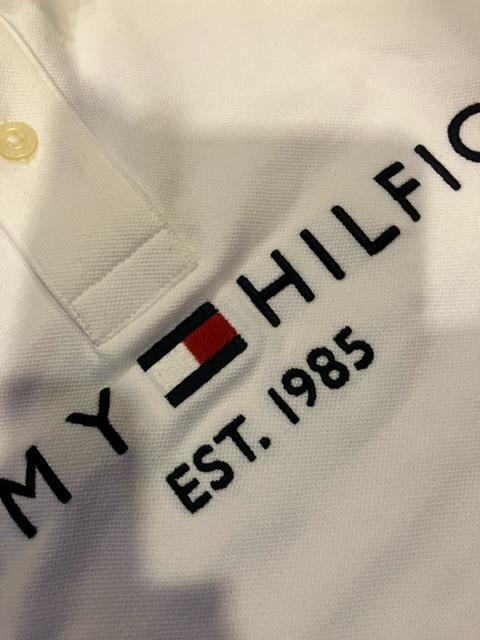 TOMMY HILFIGER  半袖カノコポロシャツ 大きいsizeXXL 白  トミーヒルフィガー < 男性ファッション  TOMMY HILFIGER  半袖カノコポロシャツ 大きいsizeXXL 白  トミーヒルフィガー < 男性ファッションの