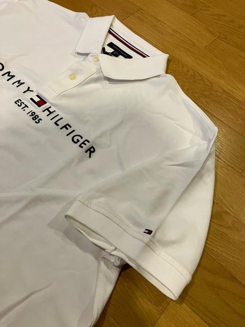 TOMMY HILFIGER  半袖カノコポロシャツ 大きいsizeXXL 白  トミーヒルフィガー < 男性ファッション  TOMMY HILFIGER  半袖カノコポロシャツ 大きいsizeXXL 白  トミーヒルフィガー < 男性ファッションの