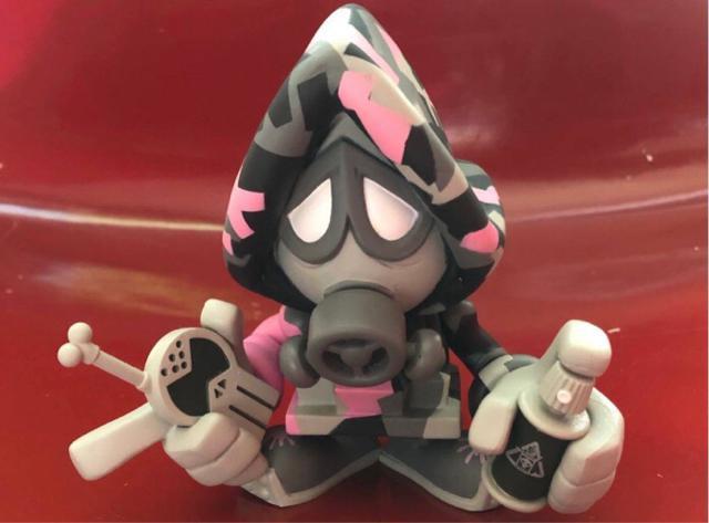 《ガスマスク》フィギュア GAS MASK FRANKIE エレクトロニックヴァイラス デザイナーズトイ 香港トイ スプレー缶トイ < ホビー  《ガスマスク》フィギュア GAS MASK FRANKIE エレクトロニックヴァイラス デザイナーズトイ 香港トイ スプレー缶トイ < ホビーの