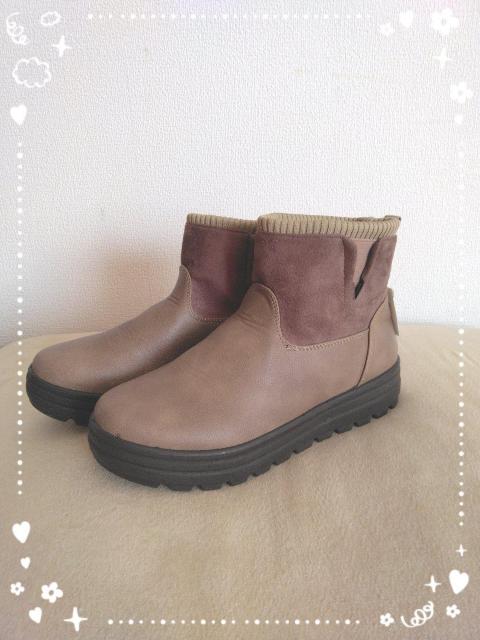 新品☆chouchoute*履き口スエード&ニットショートブーツ < 女性ファッション  新品☆chouchoute*履き口スエード&ニットショートブーツ  < 女性ファッションの
