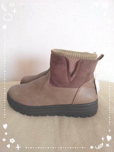 新品☆chouchoute*履き口スエード&ニットショートブーツ < 女性ファッション  新品☆chouchoute*履き口スエード&ニットショートブーツ < 女性ファッションの