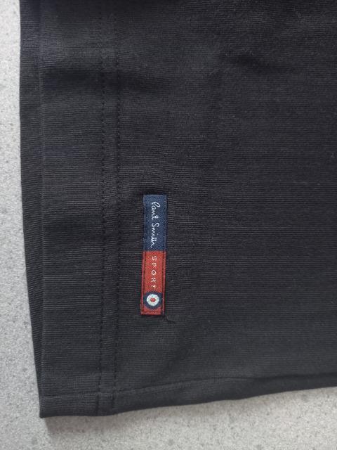 美品!86%オフ、Paul Smith、長袖ポロシャツ(黒、M) < 男性ファッション  美品!86%オフ、Paul Smith、長袖ポロシャツ(黒、M) < 男性ファッションの