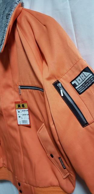 送料込★寅壱【2530-124.オレンジ】パイロットジャンバー.M < 男性ファッション  送料込★寅壱【2530-124.オレンジ】パイロットジャンバー.M < 男性ファッションの