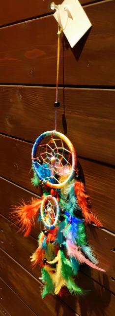 ドリームキャッチャー★直径8cm ×5cm★全長40cm★レインボー★インテリア★カーアクセサリー★可愛い★新品未使用★送料無料 < インテリア/ライフ ドリームキャッチャー★直径8cm ×5cm★全長40cm★レインボー★インテリア★カーアクセサリー★可愛い★新品未使用★送料無料 < インテリア/ライフの
