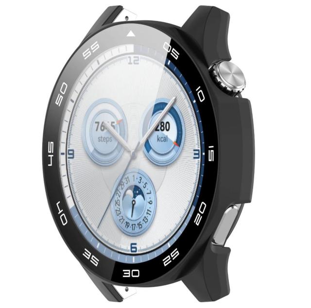 HUAWEI WATCH GT5 t@[EFC EHb` gt5 46mm KX ی P[X ubN XP[ Jo[  Ɠd/AV 