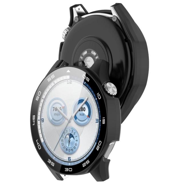 HUAWEI WATCH GT5 t@[EFC EHb` gt5 46mm KX ی P[X ubN XP[ Jo[  Ɠd/AV 