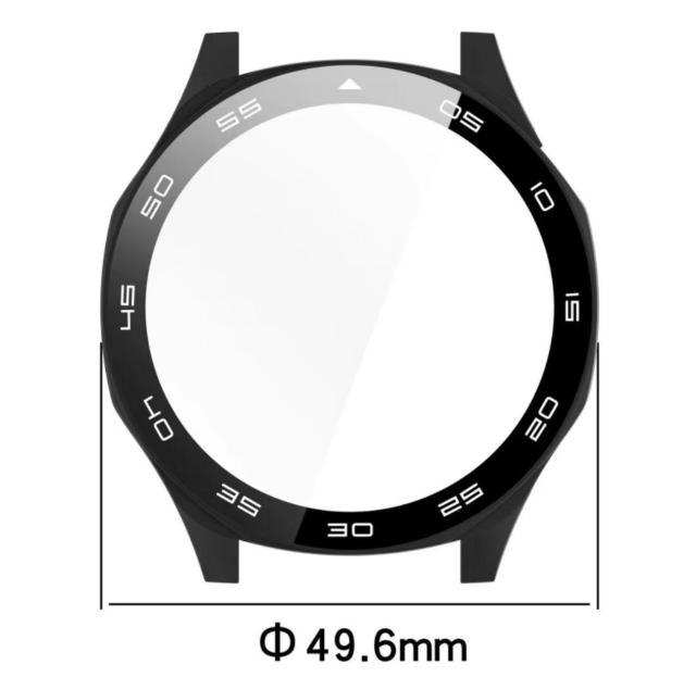 HUAWEI WATCH GT5 t@[EFC EHb` gt5 46mm KX ی P[X ubN XP[ Jo[  Ɠd/AV 